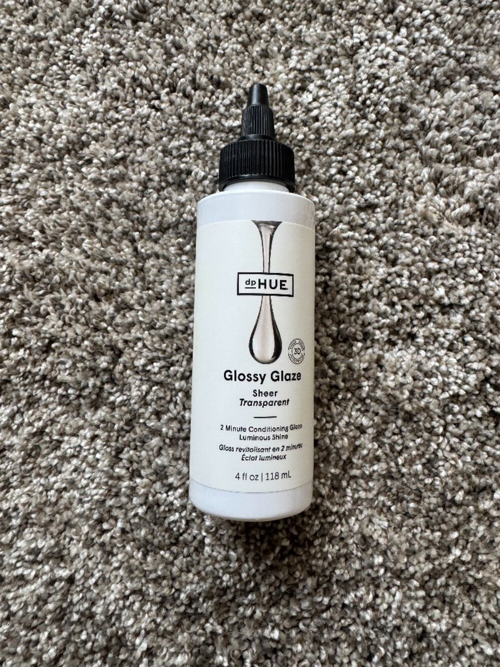 dpHue Glossy Glaze Sheer Transparent  4 oz. NEW